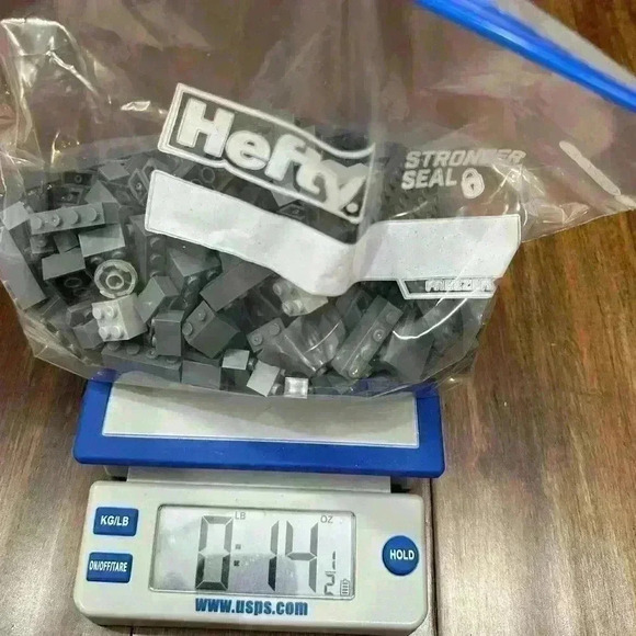 Lego Other - Lego Bag of miscellaneous grey pieces